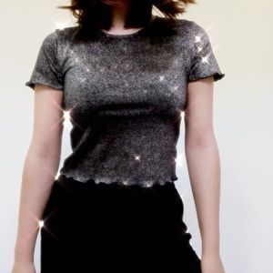 SOLD sparkly urban outfitters tee